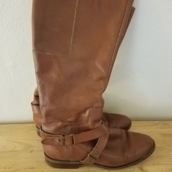 Nine West Leather Boots - Women's 9 - Picture 2 of 4